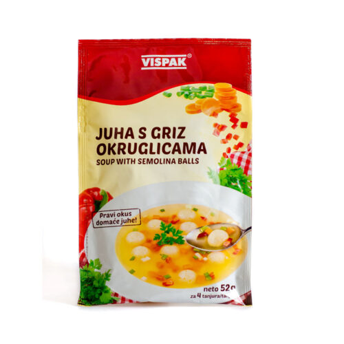 VISPAK Soup Semolina Balls 52G