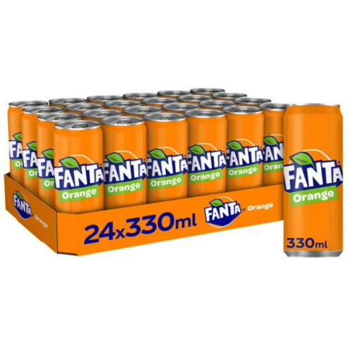 FANTA Orange  Can 0.33L X 24