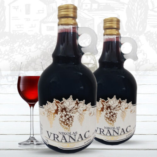 NIKOLA'S Vranac Wine 1L